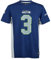 Fanatics NFL Seattle Seahawks Russell Wilson #3 Polymesh Name Number Shirt Jersey Trikot (XL)