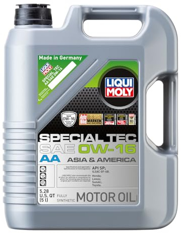 LIQUI MOLY Special Tec AA SAE 0W-16 | 5 L | Fully synthetic engine oil | SKU: 20328