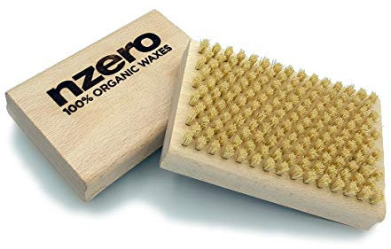 NZEROWAX - Tampico Brush for Ski and Snowboard Maintenance 12x8cm…
