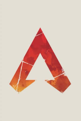 Apex Legends Notebook: Apex Legends Logo | Apex Legends Watercolor SymbolWide Ruled, 6x9, 100 Pages, For teens, girls, boys, and adults (Composition Notebooks)