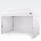 BRIMO Faltpavillon pavillons 100% Wasserdicht mit 3 Seitenteilen - 5 Jahre Garantie (2x3 m, Weiß)