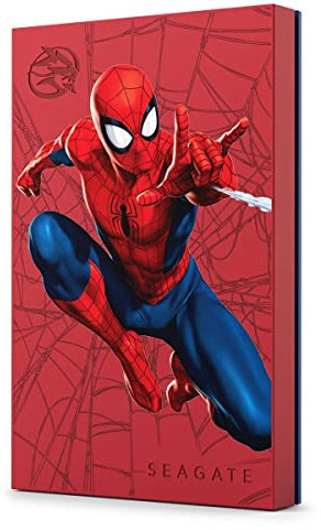Seagate Firecuda 2TB disco rigido esterno portatile, compatibile con PS4, PS5, Xbox One/Series, PC, Marvel Edition Spider-Man, USB 3.2, 3 anni di Rescue Services (STKL2000417)