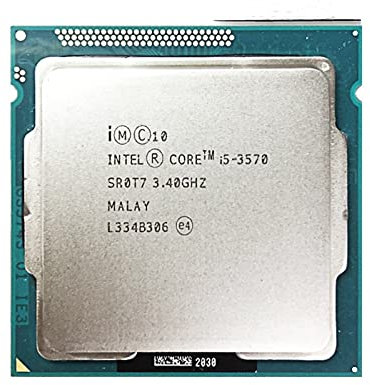 Hegem Intel Core I5-3570 I5 3570 3,4 GHz Procesador de CPU de Cuatro núcleos y Cuatro Hilos 6M 77W LGA 1155