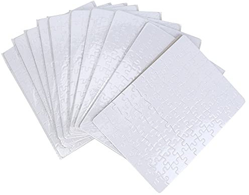 Duendhd Sublimations-Puzzle, , 10 Stück/Los, DIY-, A5, Puzzle für Sublimationstinte