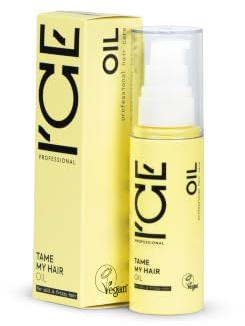 ICE Professional Tame My Hair Oil 50ml – Anti-Frizz Haaröl für Krauses & Widerspenstiges Haar, Glanz & Geschmeidigkeit, Ceramide Complex & Sibirische Bio-Öle, Leave-In Haarpflege