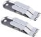 Stainless Steel Multifunction Live Worms Earthworms Baiting Device Earthworms Clip Hook Connector Live Maggots Clip Live Baits Holder