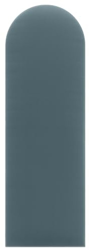 DecoNest Wandkissen, Wandpolsterung, Wanddekoration, ovales Bettkopfteil, 3D-gepolstertes Wandpaneel 20 x 60 cm Maritim