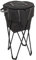Hi-Gear 45 Litre Cooler Stand with Robust Steel Frame, Lightweight, Waterproof, Portable, Insulated, Foldable, Soft Cool Box, Cooler for Food & Drinks, Camping, Picnics, Festivals, BBQs, Beach (Black)