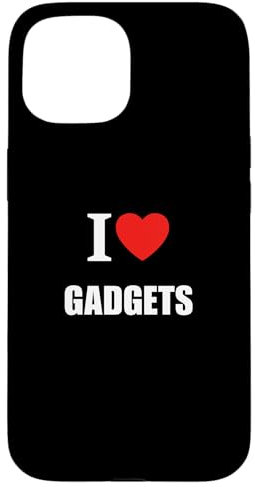 iPhone 15 I Love Gadgets And Tech Men Women Kids Case