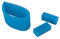 Polti kit filtri blu aspirapolvere Lecologico AS800 AS801 AS802 AS803 Compact