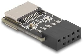 Delock USB 2.0 Adapter Pfostenbuchse zu intern Typ-E Key A Buchse (67175)