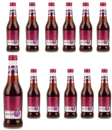 12x Soda SOUR PLUM GLASFLASCHE 12x275ML - leckerer Pflaumengeschmack in der hochwertigen Glasflasche