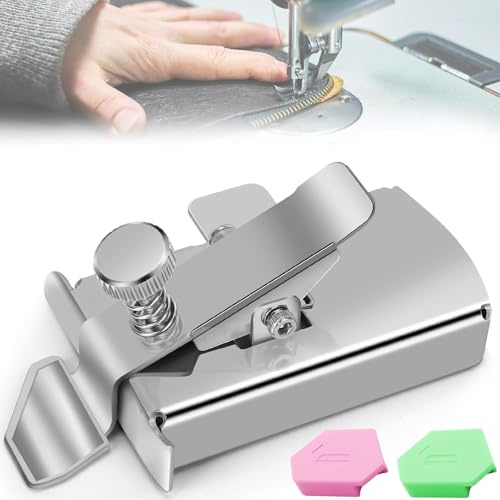3pcs Magnetic Seam Guide for Sewing Machine, Sewing Quilting Accessories | Multifunctional Anti-Curl Magnetic Measuring Tool & Supplies, Sewing Machine Attachment Templates Tool