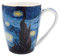 Coffeezone Vincent Van Gogh Art The Starry Night Porzellan-Kaffeetasse (Americano, 400 ml)