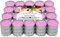 Lot de 60 bougies chauffe-plat parfumées explosion florale