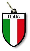 Porte cles clefs cle Drapeau Collection Ville Blason Italie Italien
