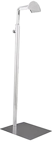 Handtaschenständer Edelstahl Taschenhalter - Höhenverstellbar - poliert Silber