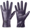Damen Winter Lederhandschuhe Touchscreen Texting Warm Fahren Lammfell Handschuhe (Lila, L)