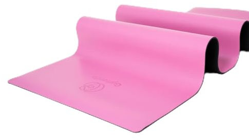 Gymondo | Power Play – Fitnessmatte | Yogamatte aus Naturkautschuk | Maße 183 x 68 x 0,5 cm | Gymnastikmatte | Extra rutschfest & schallschluckend