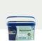 Dulux Benessere Pittura Colorata all'Acqua per Interni Superlavabile Anti Muffa Anti Batteri con Ioni D'Argento, 2.5 Litri, Bianco Brezza, 2.5L