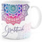 SpecialMe® Tasse Yoga Buddha Mandala Buddhismus Sprirtuelle Motive Namaste Aquarell Illustration Watercolor Geschenktasse Mandala weiß standard