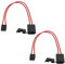 YINETTECH Lot de 2 connecteurs porte-fusibles de voiture 32 V 20 A 16 AWG très résistants pour véhicule avec 4 fusibles 20 A pour ATM/APM (23 cm, standard)