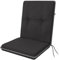 Doppler Luxus Niederlehner Auflage Active 2122, 100 x 50 x 6 cm, anthrazit