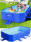 StarOcean Piscina plegable, piscina grande no inflable para niños, piscinas plegables para adultos, carcasa de plástico duro, grueso de gran tamaño, piscinas plegables portátiles para patio trasero