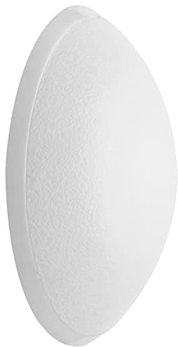 WAGNER Tope para Puerta y Pared Autoadhesivo, Juego de 2, Protector de Pared - Ø 60 x 15 mm, Plástico de Alta Calidad, para Adherir y Atornillar, Diseño Sobrio y Elegante – 15236011