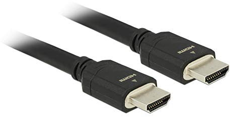 Delock 8K HDMI Kabel 2.1 @60Hz 48 Gbps, 3 m Länge, Ultra HD2, 4K@120Hz, CEC2.0, eARC, UHDTV, HDR 10+, Variable Refresh Rate VRR, Dolby Vision, für Xbox Series X, PS5, Blu Ray Player, 85295