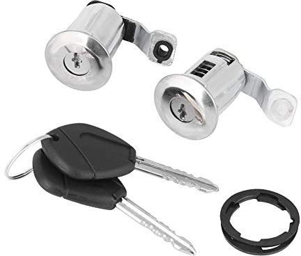 Nikou Juego de cerradura de puerta-Peu-geot partner Citro-en Xsara Berlingo's juego de cerradura de puerta con cerradura de barril con 2 llaves