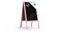 ALLboards Kundenstopper mit pinkem Holzrahmen 118x61cm, Werbetafel, Gehwegaufsteller, Aufsteller, Straßenreiter, Kreide
