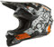 O'NEAL | Motocross-Helm | MX Enduro | ABS-Schale, Sicherheitsnorm ECE 2205, Lüftungsöffnungen für optimale Belüftung & Kühlung | 3SRS Helmet Scarz V.22 | Erwachsene | Schwarz Grau Orange | L