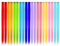 20 pz Estensione dei Capelli Colorati 22 Pollici a Clip, per Donne Ragazze Party Festival Cosplay
