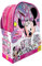 LISCIANI- Minnie Zainetto Coloring e Drawing School, Zaino, Lavagnette, Pennarelli, Multicolore, 92932