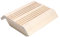 Qqmora Sauna-Lichtabdeckung aus Holz, verschlei?Fester, lichtdurchl?ssiger Schutz, hochtemperaturbest?ndiger Sauna-Lampenschirm, Umweltschutz f¨¹r Saunar?ume