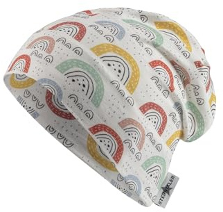 Sterntaler Mädchen Winter-Hut Beanie Regenbogen