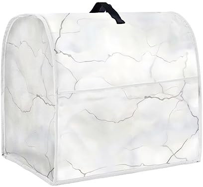 Baxinh Marbling Print Auto Mixer Cover Compatible with 5-8 Quarts Large Blender, Washable Blender Cover for Women and Men, Anti-Dust Kitchen Appliance Cover Dust Proof