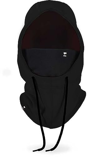 Mons Royale Decade Wool Fleece Mütze, Black, ONE Size
