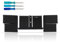 LUSONBAY Batteria per laptop A2519 di ricambio per MacBook Pro 14 A2442 (versione fine 2021) EMC 3650 (polimeri di litio 11,47 V, 69,6 WHr/6068 mAh)
