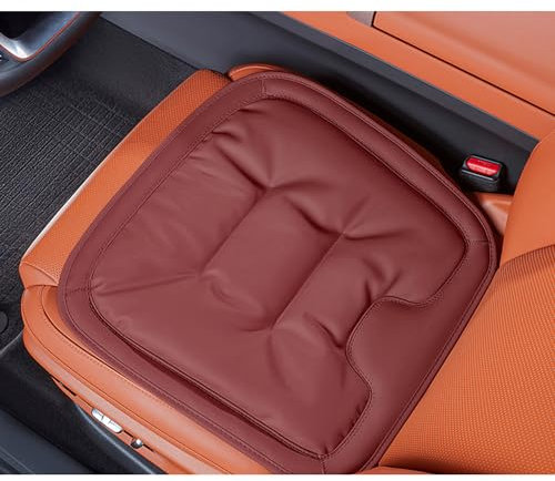 GHUNT Cuscino per seggiolino auto per Alfa Romeo Tonale 2022 2023 2024 2025, morbido, antiscivolo, morbido, per seggiolino auto, universale, set di tre pezzi, B-Front Row 1
