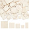 FINGERINSPIRE 150Pcs Miniature Base Set 5 Styles Wood Model Display Bases 2.5/4/5/6.3cm Square Figure base for Wargaming Boardgaming and Collectible Figures Gaming Miniatures Table Game