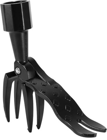 ZONKSTEE Weed Remover Tool, Weed Puller Tool, Stand Up Weeding Tool, Weed Puller Root Remover Tool with 4 Claws, Manual Weeder Tool Hand Weed Root Pulling Tool, Picker, Grabber for Garden & Lawn