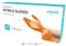 EUROPAPA® - 100 Guanti Monouso In Nitrile, Senza Lattice, Non Steril (XS, Arancia)