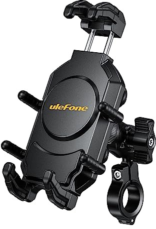 Ulefone Armor Mount Pro Universelle Telefonhalterung für den Lenker Handyhalterung, stoßfest, für Fahrrad, schnelle Montage, kompatibel mit Handy Armor 22/18T Ultra/18 Ultra/19T/17 Pro/15/14/12