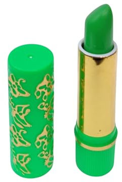 Moroccan Hare Color-Changing Lipsticks 24h Long-Lasting Stain PH Adapting Shades (Green, Standard)