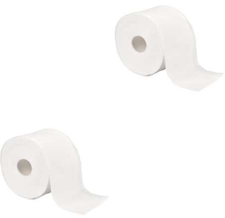 VALICLUD 2 Rollen Dicker Vliesstoff make up zubehör wiederverwendbare Reinigungstücher Einweg-Reinigungstuch nicht gewebtes Handtuch Weiß