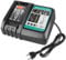 Caricabatterie sostitutivo QUPERR DC18RC per Makita DC18RA DC18RD DC18SD DC18SF – Compatibile con batterie al litio Makita 14,4V-18V BL1830 BL1840 BL1850 BL1430 BL1815N ecc.
