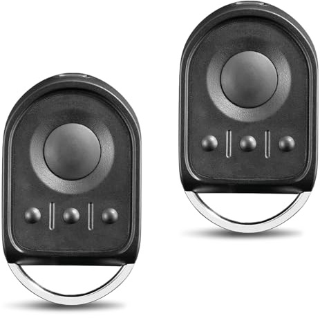 Telecommande pour 1841064, Telecommande Portail 433,42 MHz 4 Canaux Compatible avec Motorisation Portail et Porte de Garage(Lot de 2)