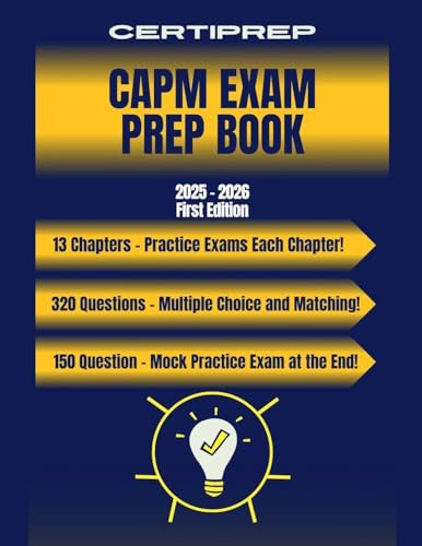 CertiPrep - CAPM Exam Prep Book 2025-2026